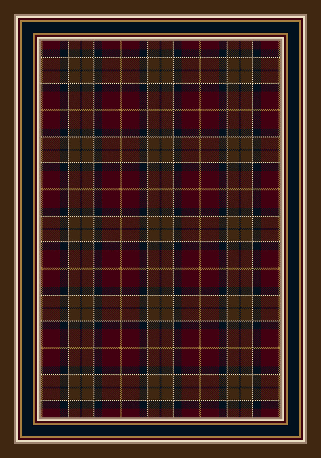 Magee Plaid Garnet II