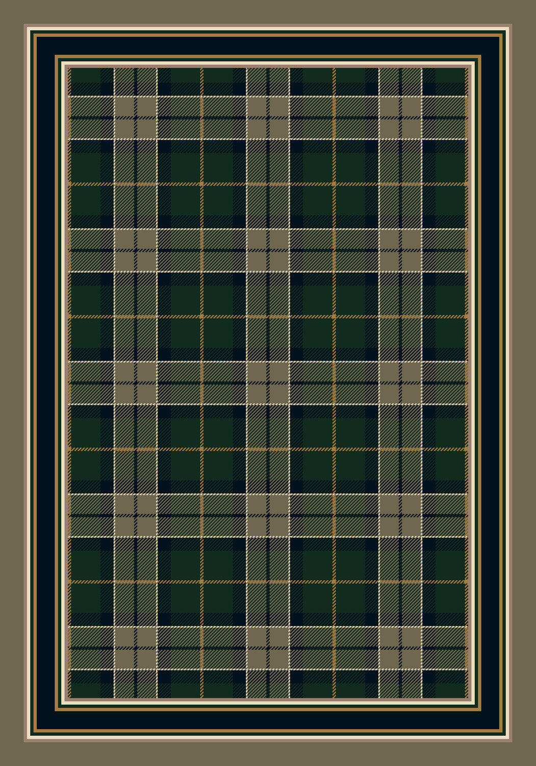 Magee Plaid Emerald II