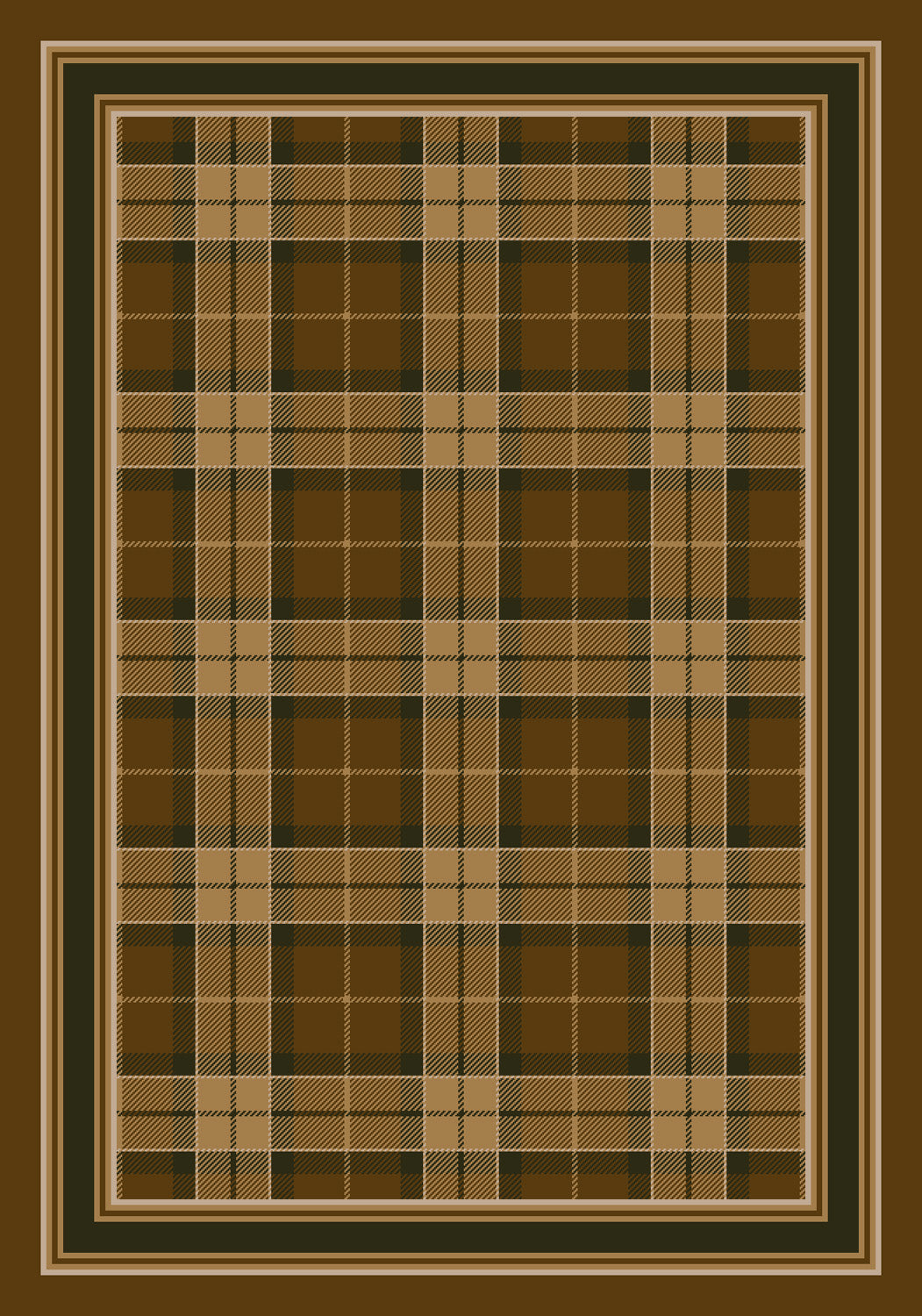 Magee Plaid Golden Amber