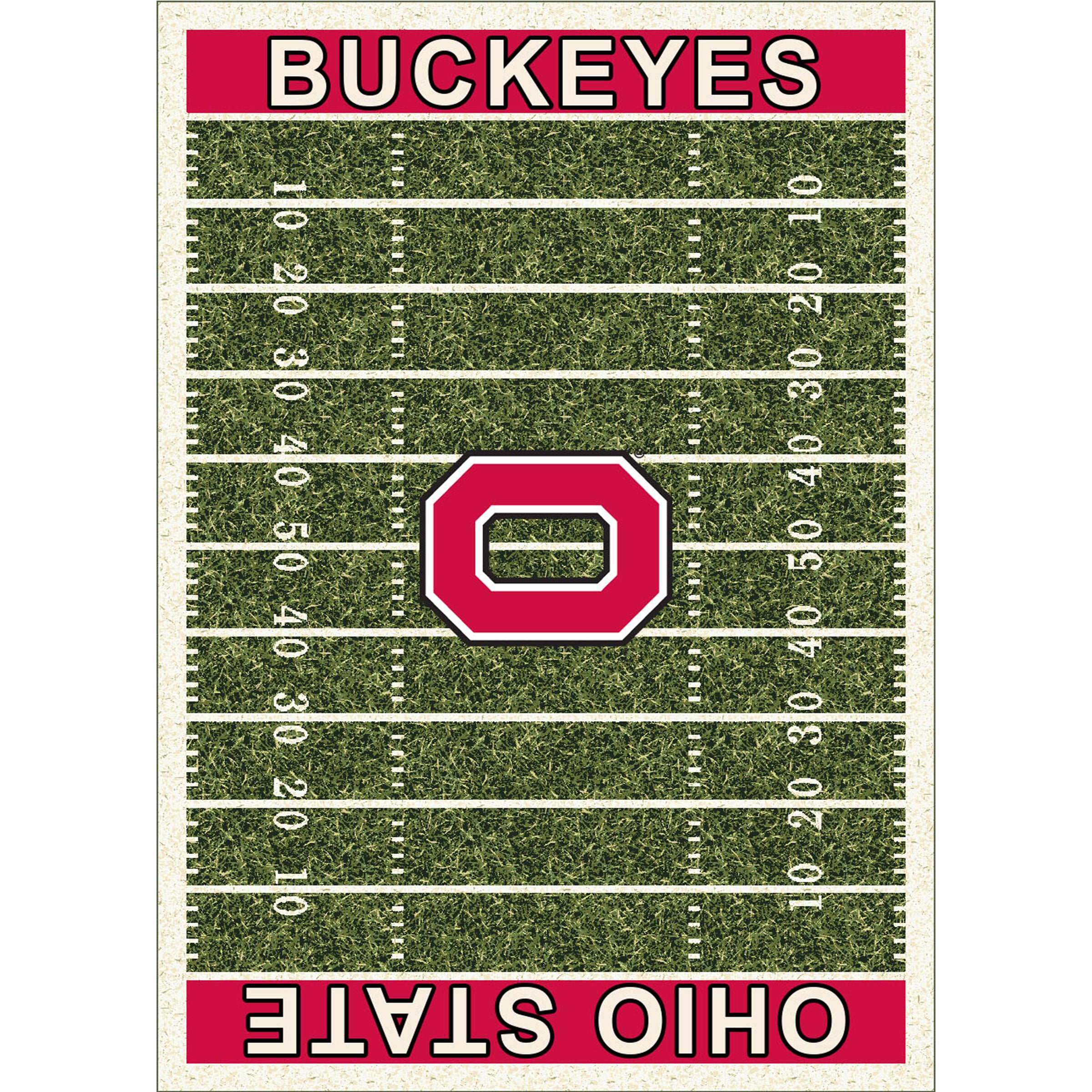 Ohio State 1000 College Homefield Rug