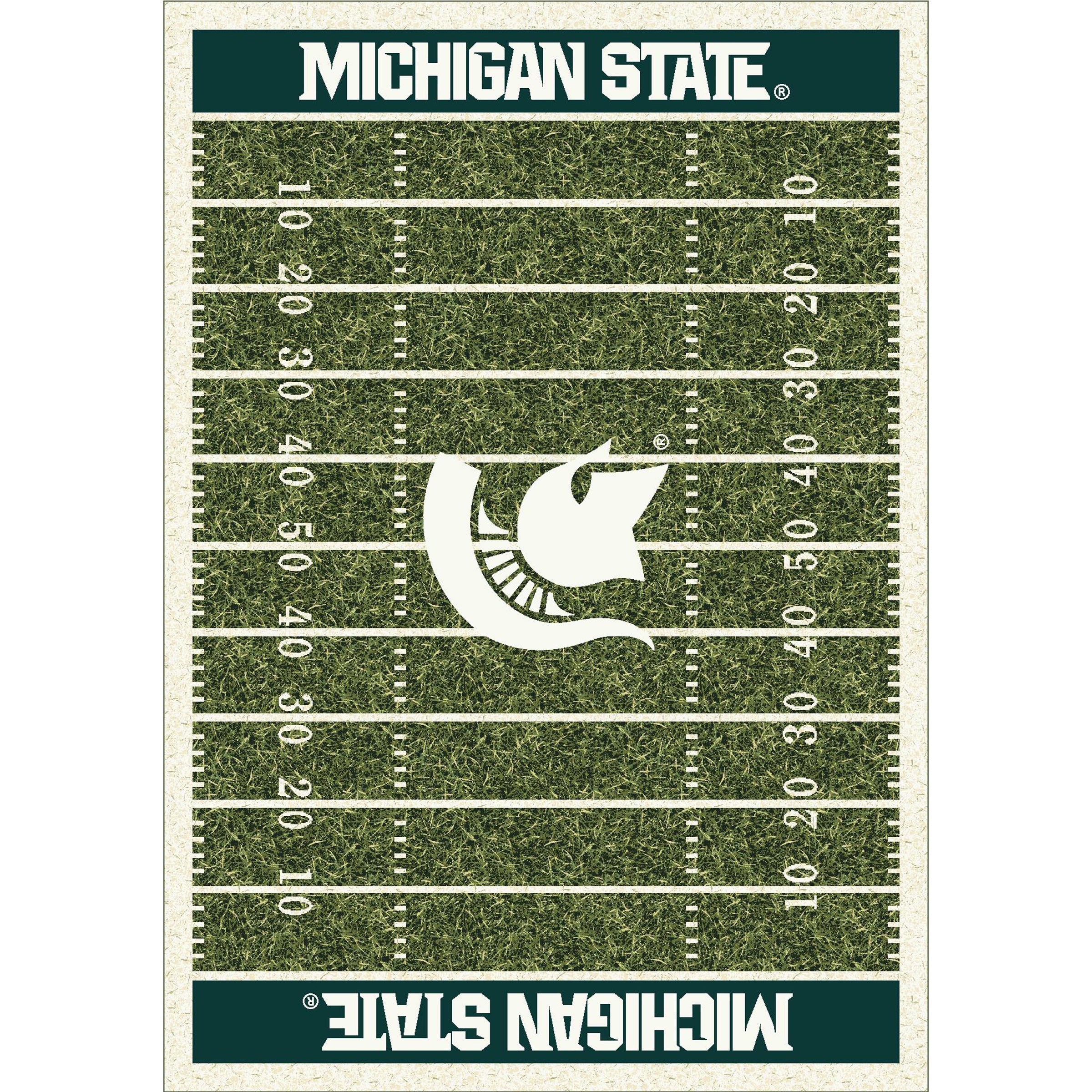 Michigan State 1180 College Homefield Rug