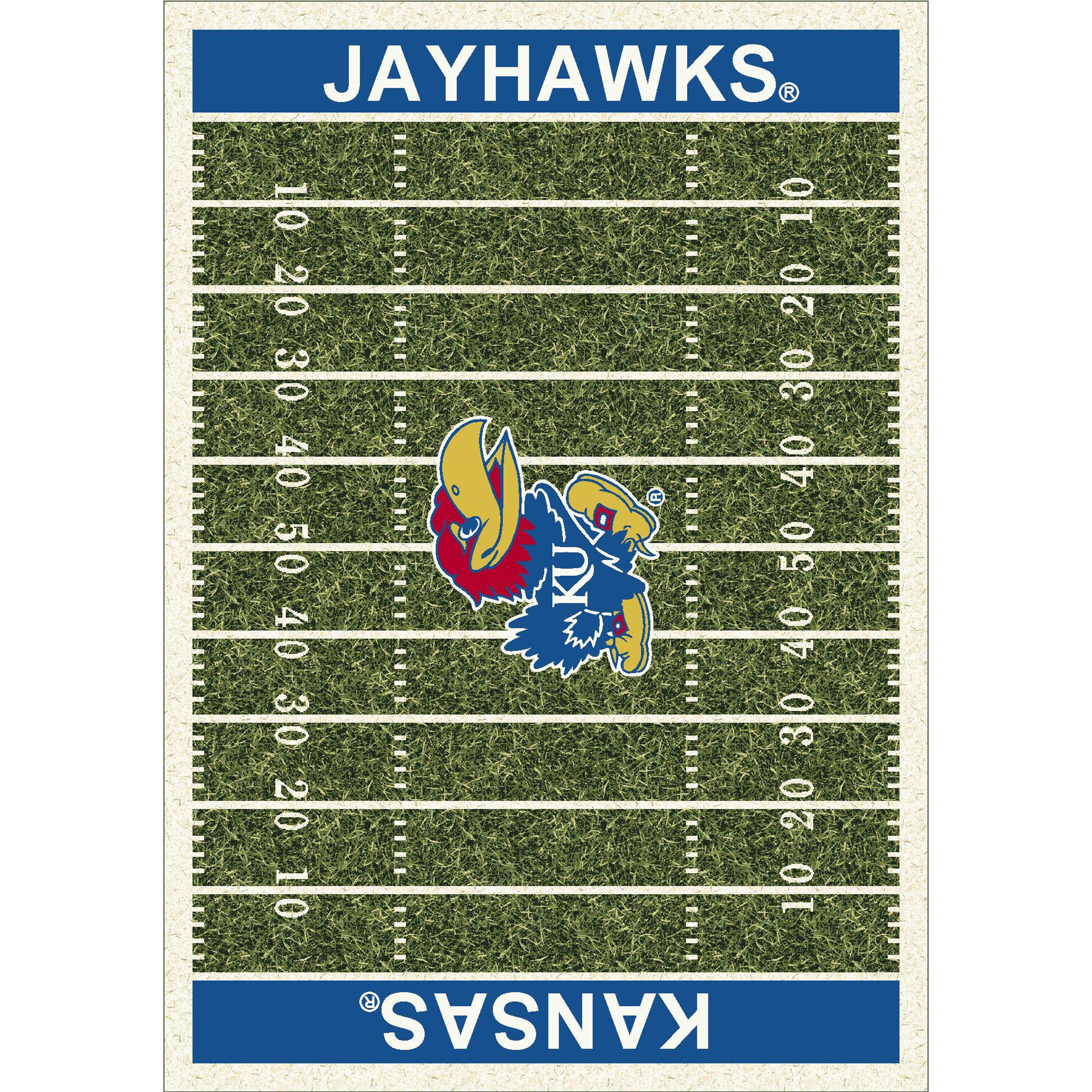 University of Kansas 1120 College Homefield Rug