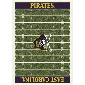 East Carolina University 1068 College Homefield Rug