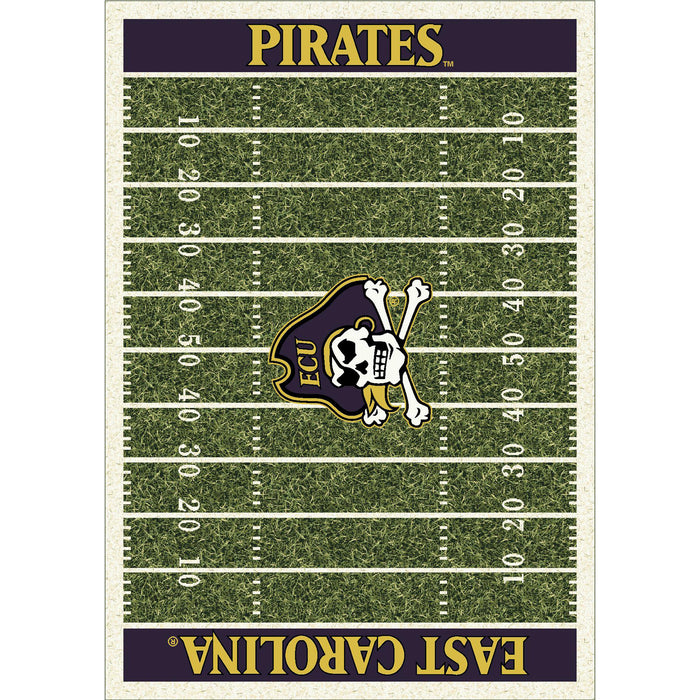 East Carolina University 1068 College Homefield Rug