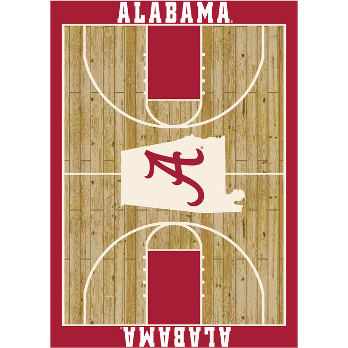 University of Alabama Crimson Tide 1010 College Court Rug