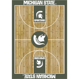 Michigan State 1180 College Court Rug