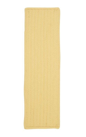 Simply Home Solid Pale Banana Stair Tread (single)