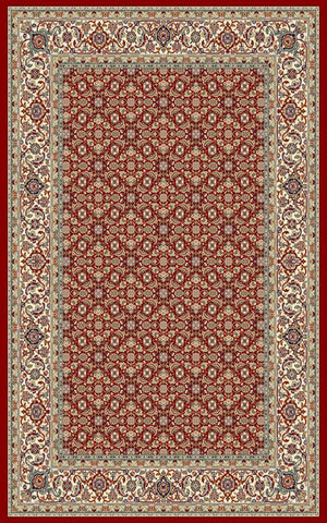 ANCIENT GARDEN 57011 RED/IVORY