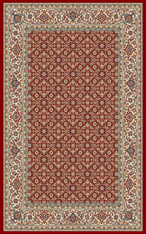 ANCIENT GARDEN 57011 RED/IVORY