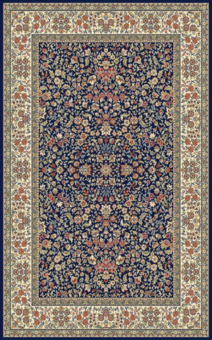 ANCIENT GARDEN 57078 BLUE/IVORY