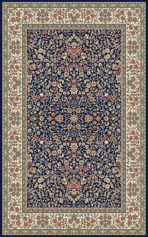 ANCIENT GARDEN 57078 BLUE/IVORY