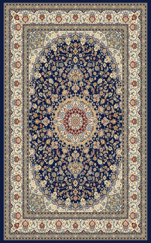 ANCIENT GARDEN 57119 BLUE/IVORY