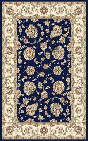 ANCIENT GARDEN 57365 BLUE/IVORY