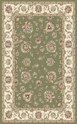 ANCIENT GARDEN 57365 GREEN/IVORY