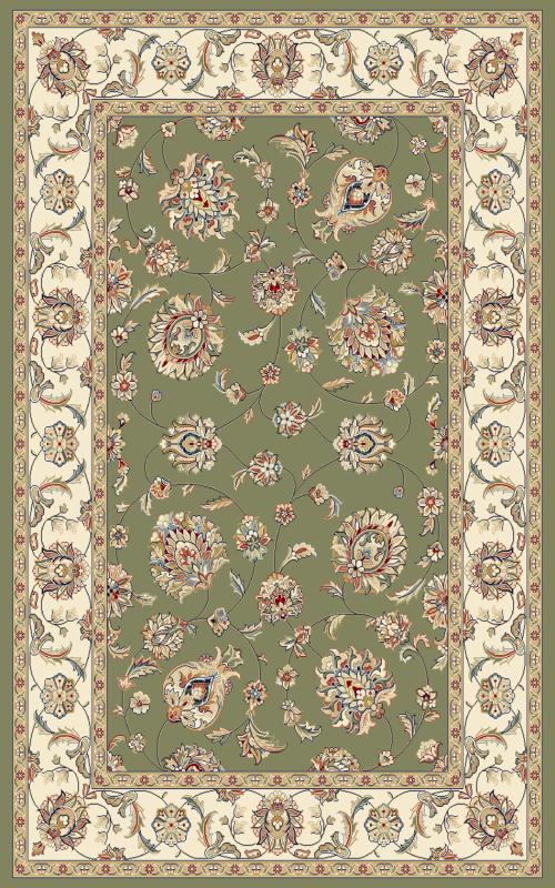 ANCIENT GARDEN 57365 GREEN/IVORY