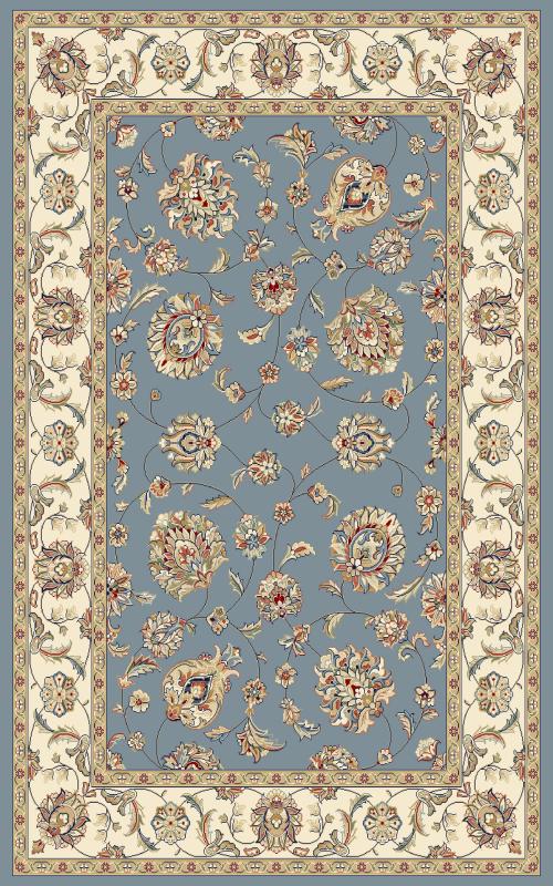 Ancient Garden 57365 Lt Blue/Ivory