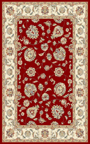 ANCIENT GARDEN 57365 RED/IVORY