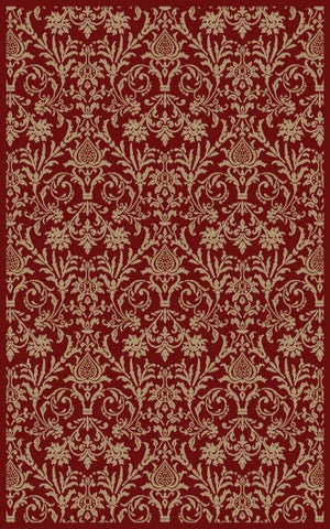 Jewel Damask Red