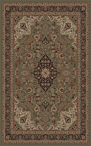 Persian Classics Medallion Kashan Green