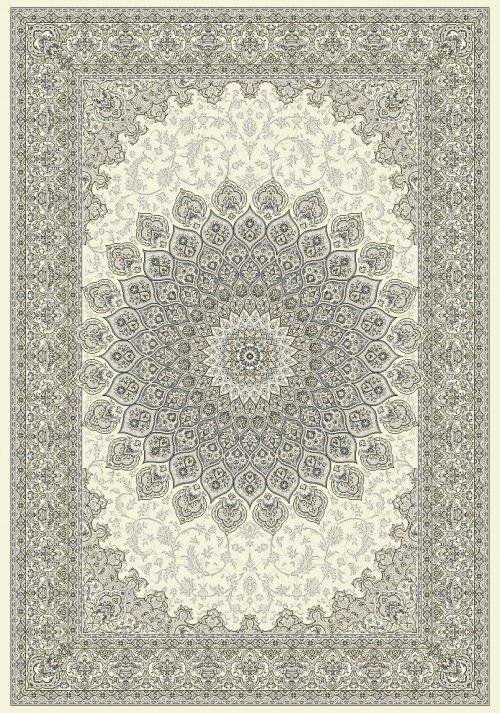 ANCIENT GARDEN 57090 CREAM/GREY