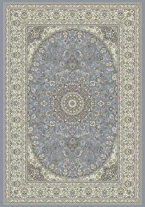 ANCIENT GARDEN 57119 STEEL BLUE/CREAM