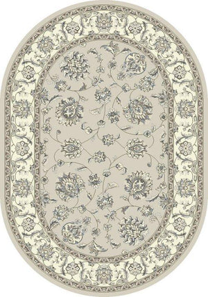 ANCIENT GARDEN 57365 SOFT GREY/CREAM