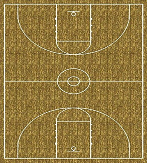 Theme Rugs 2 Hoopster Brown