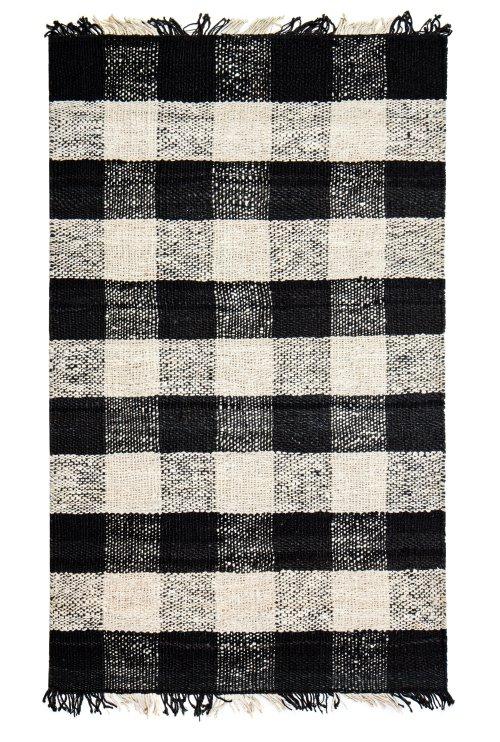 Great Glen Rug Black