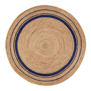 Kerala Midnite Jute Rug Tan