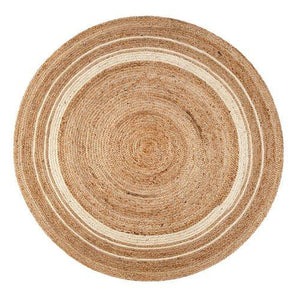 Kerala Sunrise Jute Rug Beige