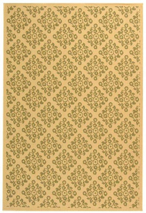 Courtyard CY3039 NATURAL / OLIVE