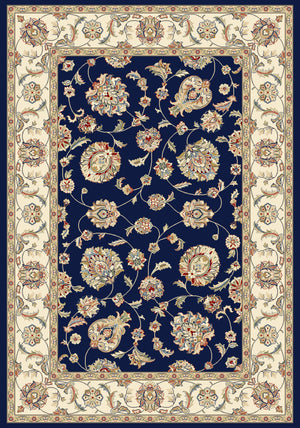 ANCIENT GARDEN 57365 BLUE/IVORY