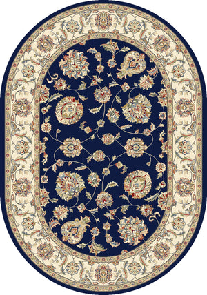 ANCIENT GARDEN 57365 BLUE/IVORY