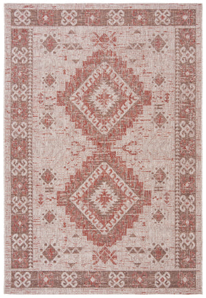 Courtyard CY8546 Beige / Red