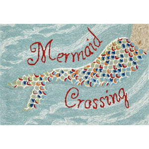 Frontporch Mermaid Crossing Aqua