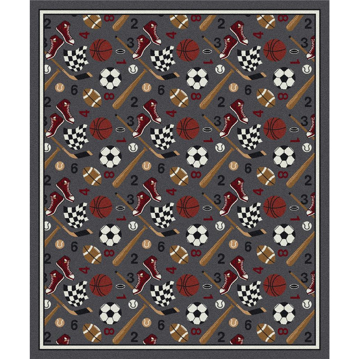 Theme Rugs 2 Intermission 07012 Black