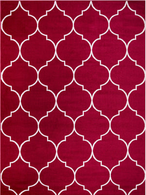 Jefferson Morocco Trellis Red