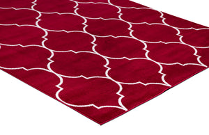 Jefferson Morocco Trellis Red