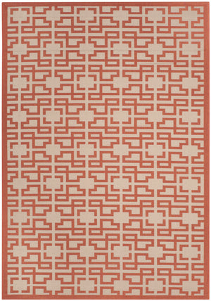 Martha Stewart MSR4281 Beige / Terracotta