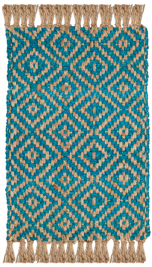 Natural Fiber NF266C TURQUOISE / NATURAL