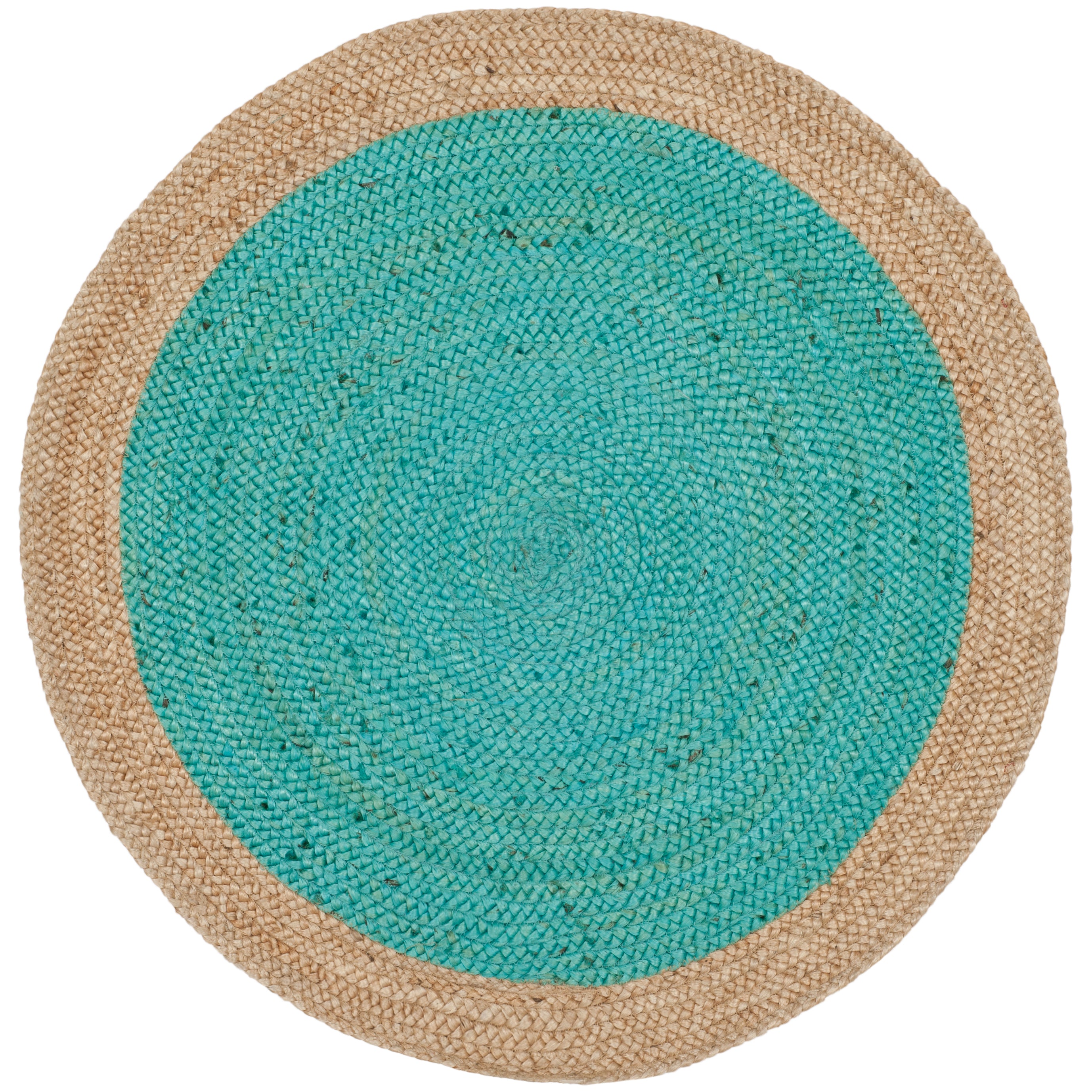 Natural Fiber NF801E TEAL / NATURAL