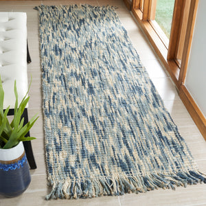 Natural Fiber NF869M Blue / Ivory