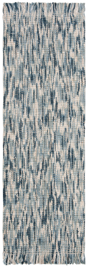 Natural Fiber NF869M Blue / Ivory