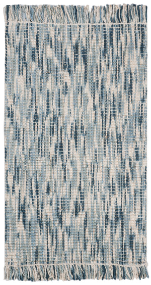 Natural Fiber NF869M Blue / Ivory