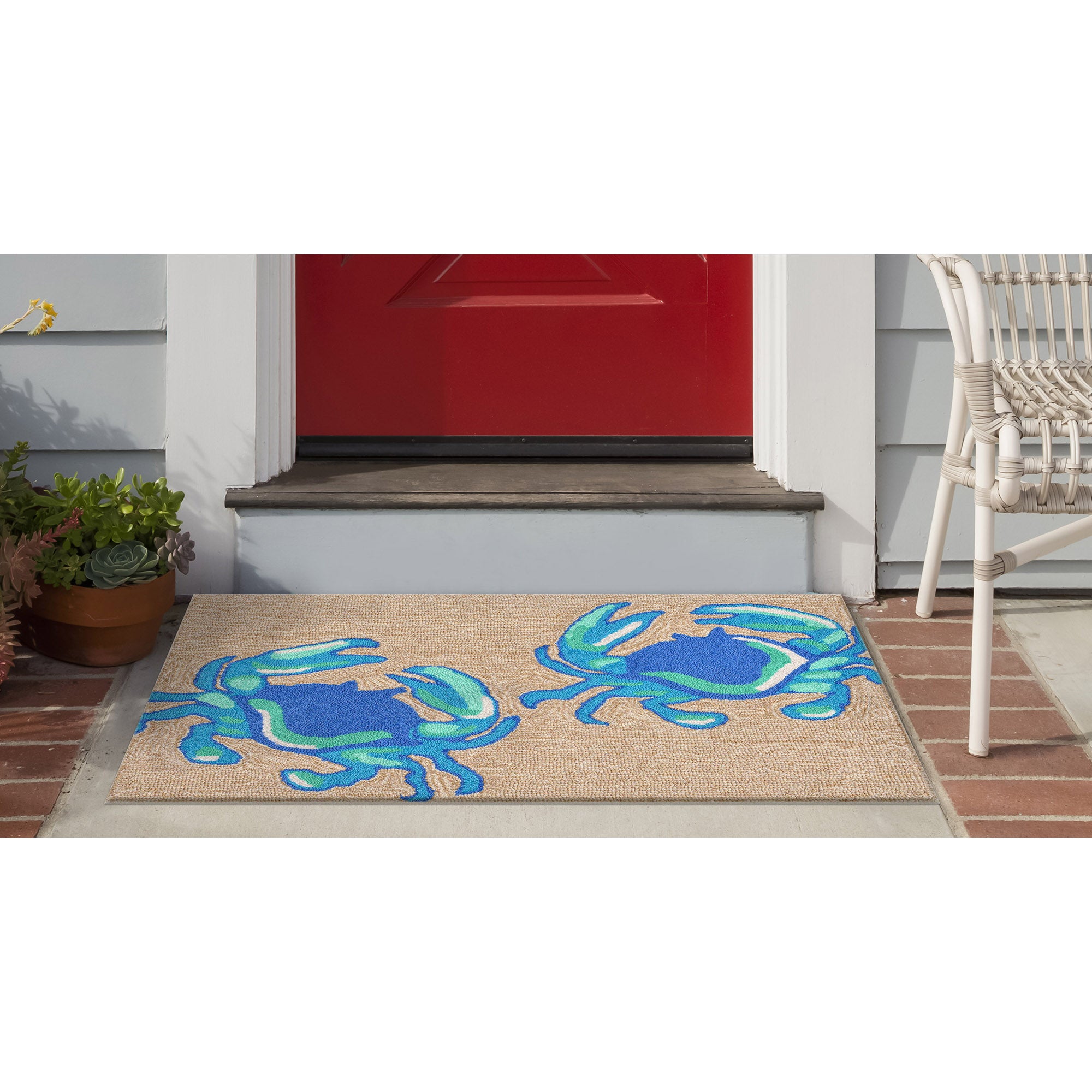 FRONTPORCH Crabs Blue