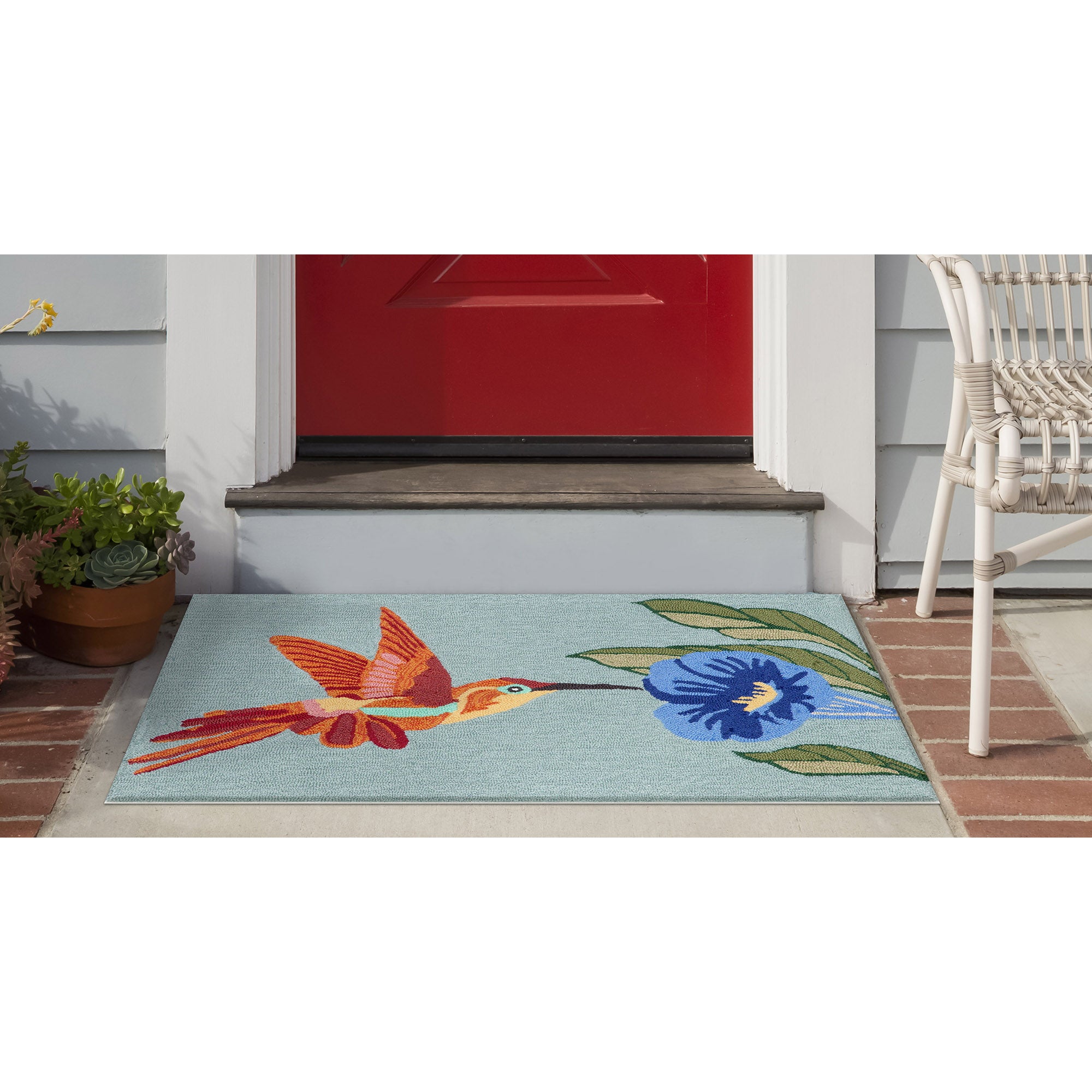 FRONTPORCH Hummingbird Blue