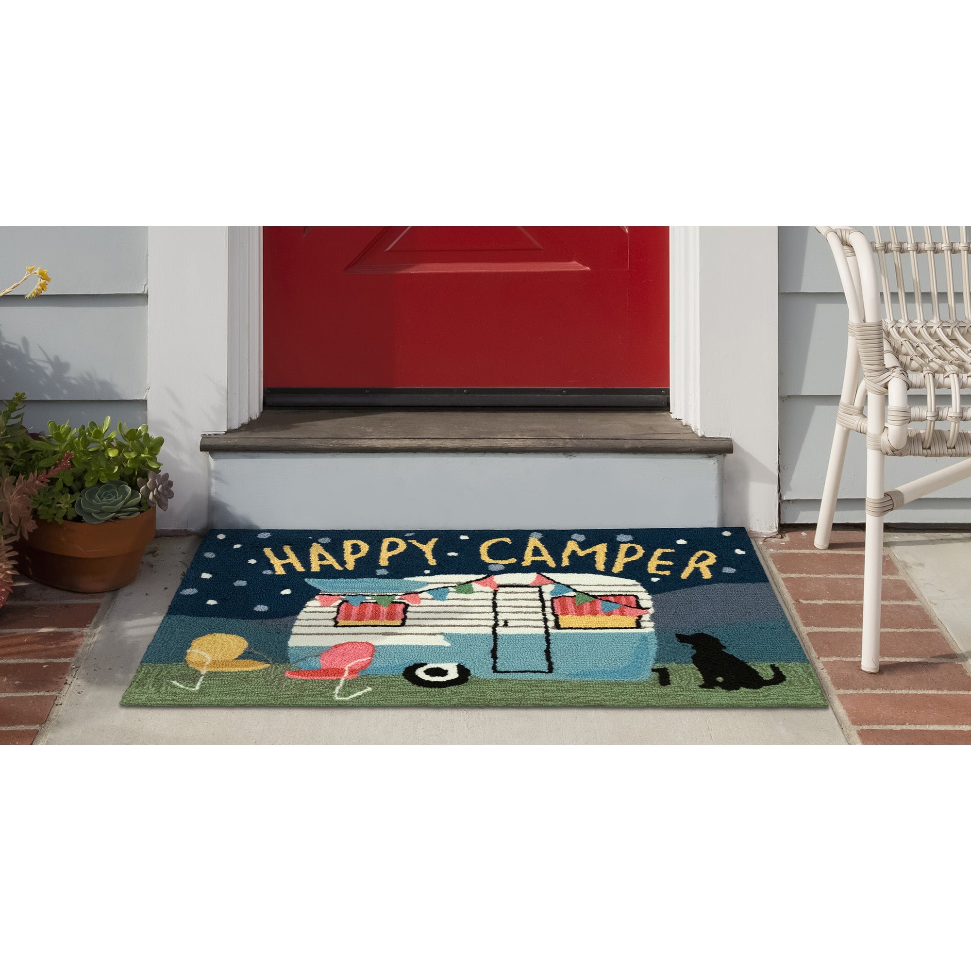 Frontporch Happy Camper Navy