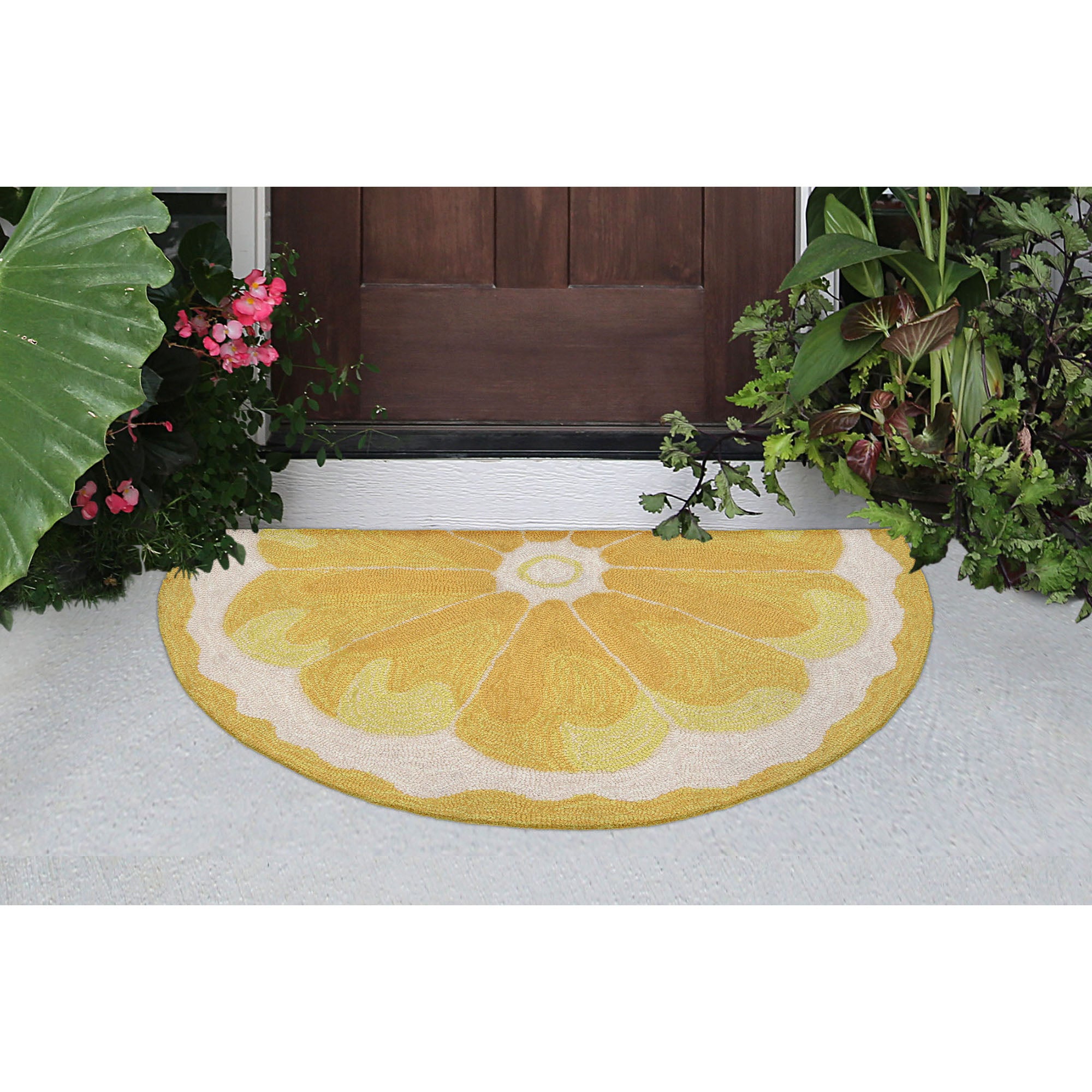 FRONTPORCH Lemon Slice Yellow