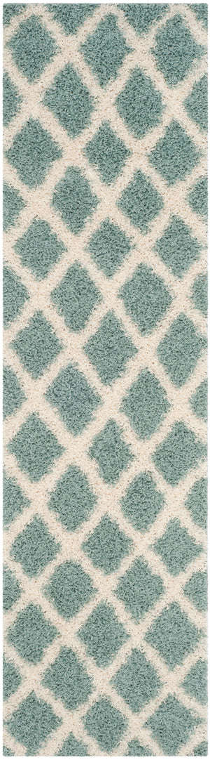 Sgd-Dallas Shag SGDS258C Seafoam / Ivory