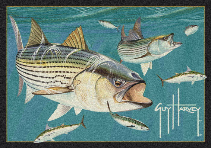 Guy Harvey Striped Bass Aqua